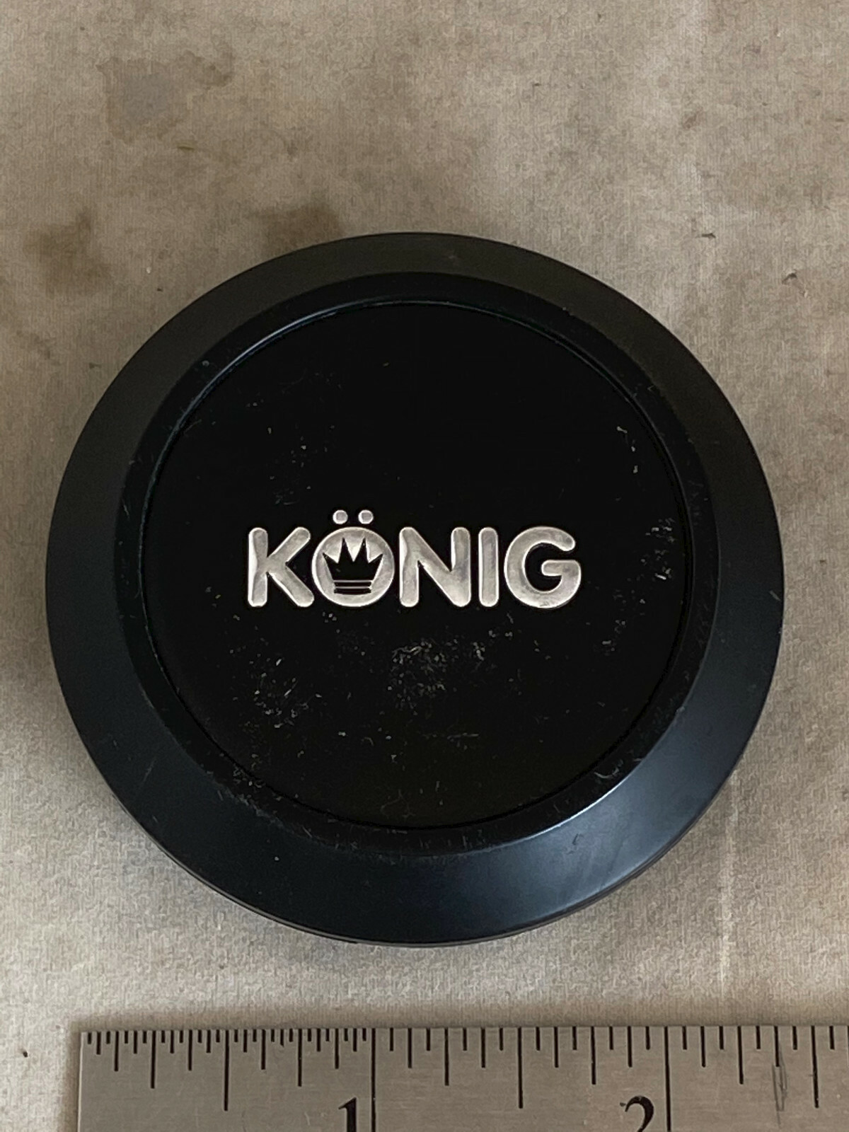 KONIG Custom Wheels Black Wheel Rim Hub Cover Center Cap S CAP89B 89B-image