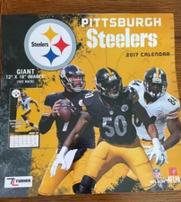 Pittsburgh Steelers Turner Licensing NFL Wall Calendar 2017 Ryan Shazier