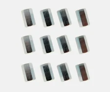 12 Pack M6-1.0 x 18mm Metric Hex Coupling Nut with Zinc Plate NFV636-608