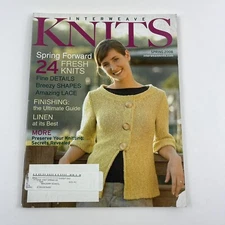 Interweave Knits Knitting Magazine Patterns Spring 2008 Lace Linen Projects