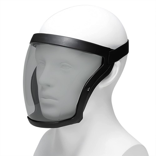 2X Máscara transparente súper protectora para la cabeza de seguridad facial completa con escudo antiniebla - Imagen 6 de 14