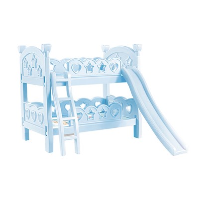 doll bunk bed with slide