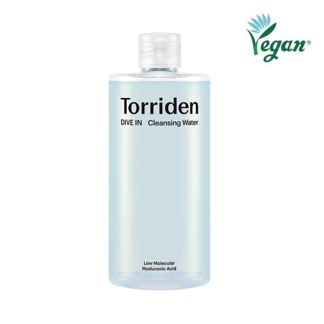 Очищающая вода с низкомолекулярной гиалуроновой кислотой TORRIDEN Dive-in, 400 мл