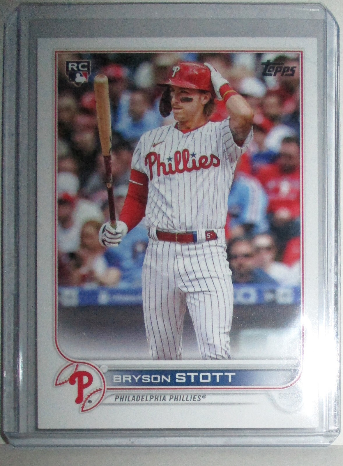 Bryson Stott 2022 Topps Update Baseball Rookie Card #US224 Philadelphia Phillies