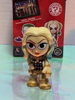 Funko Harley Quinn Gold Dress Suicide Squad DC Comics Mystery Mini | eBay