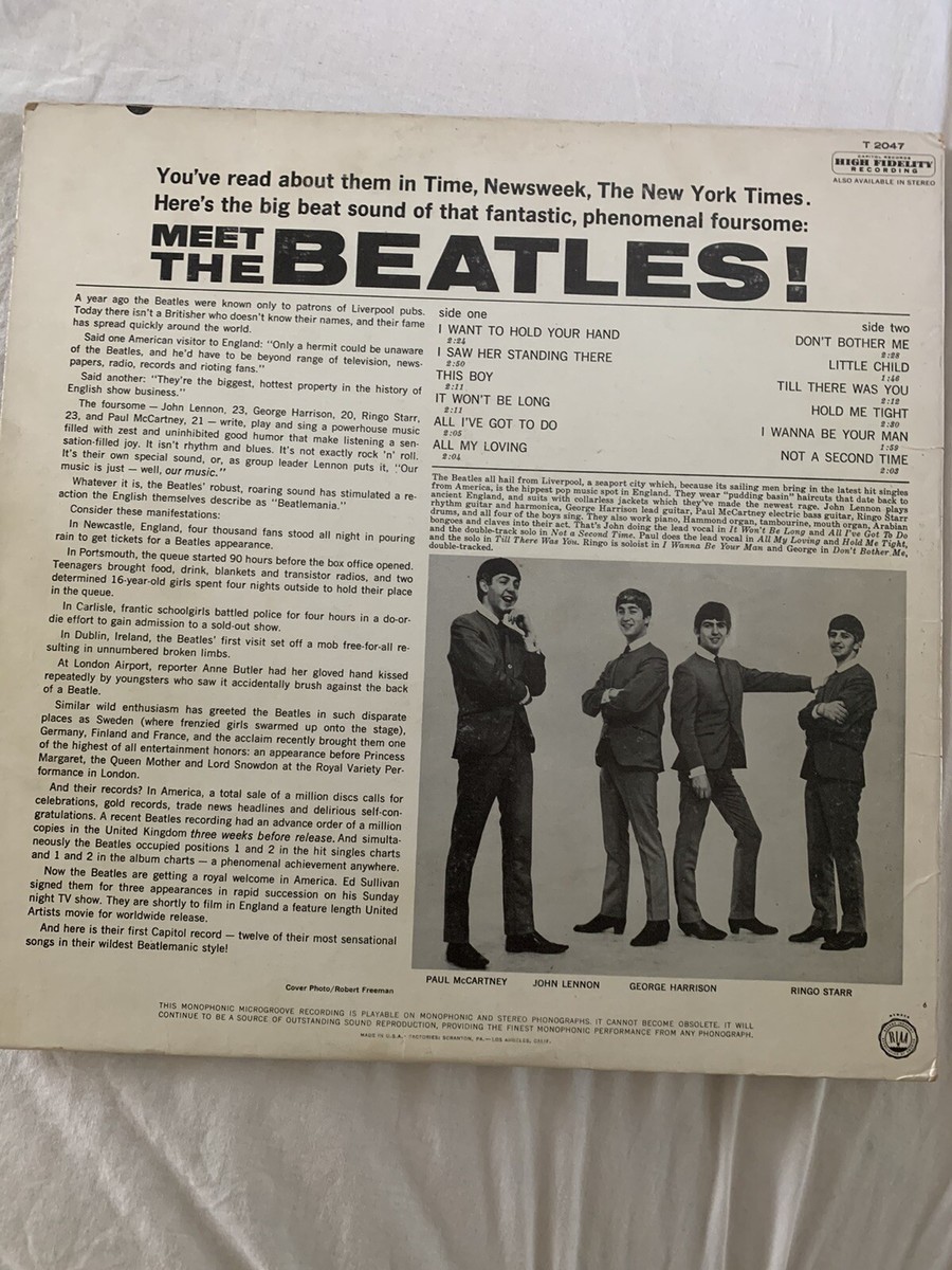 1964 Meet THE Beatles 
