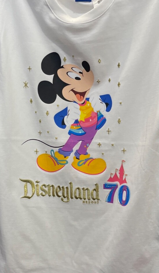 Disneyland Resort Vault 70th anniversary Mickey Mouse White