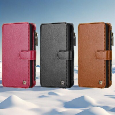 Luxurious Feel Practical Durable Magnetic Wallet Leather Case for iPhone 16 Plus