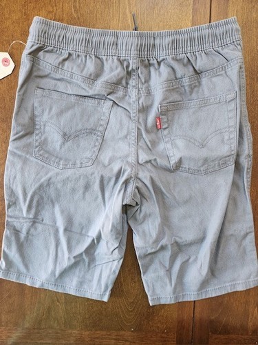 Levi's Pull On Shorts Grey MEDIUM Slim Fit NWT - Picture 2 of 2
