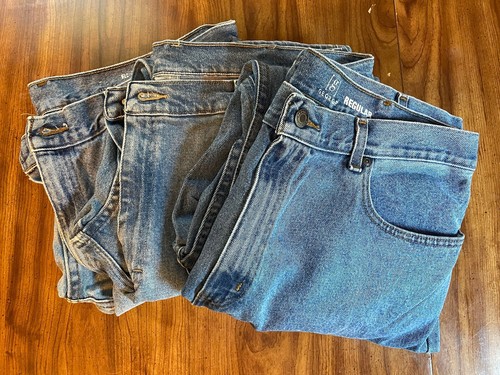 3 pairs George/Wrangler men's jeans size 40x30 - Picture 3 of 18