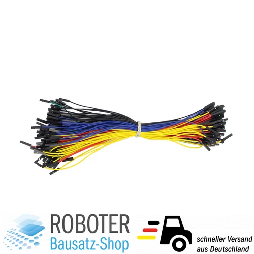 100 Jumper Kabel 20cm Buchse Female-Female Prototyping Arduino Raspberry