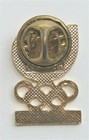 SEOUL 1988  SUMMER OLYMPIC CLOISONNE LOGO PIN — photo 3