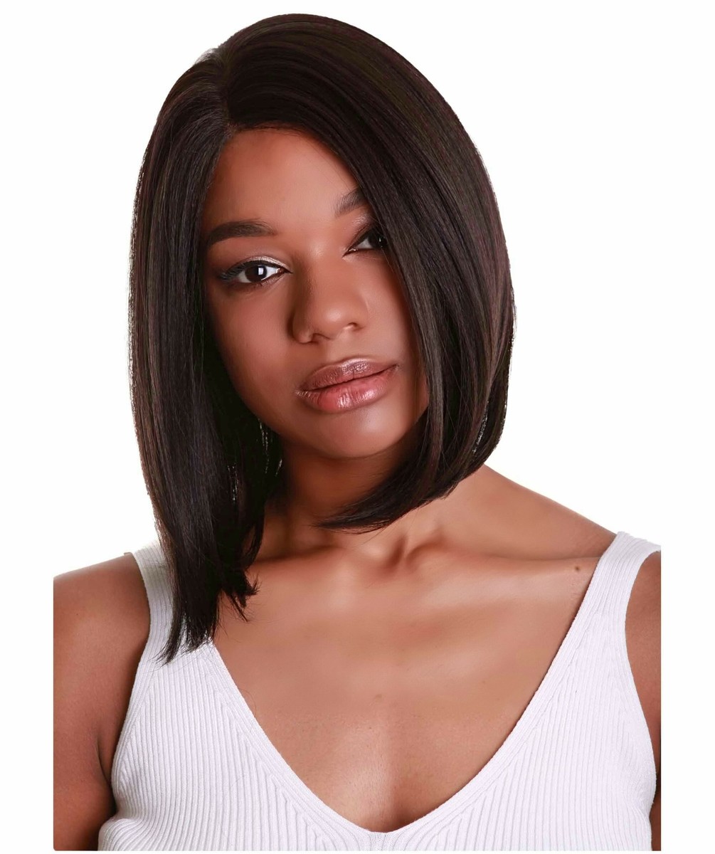 Hand tied full lace dark brown wig Hand-tied Full Lace Wig Ariana Black Brown - main image 4