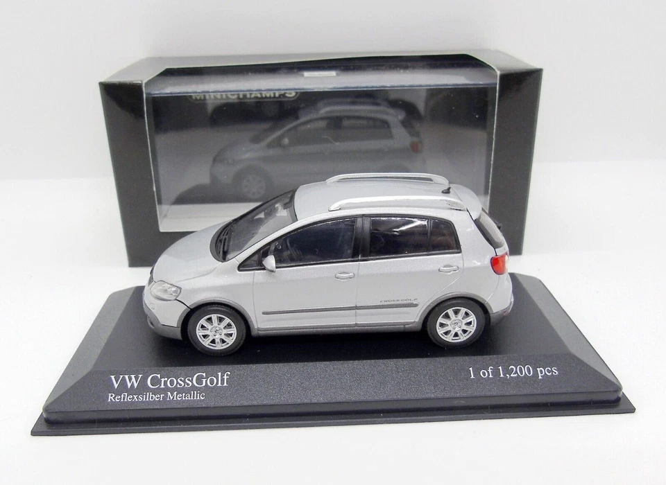 VW VOLKSWAGEN CADDY TOLE REFLEX SILVER 2003 MINICHAMPS 400053101 1/43 SILBER - Photo 3/4