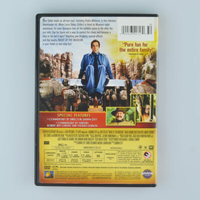 Night at the Museum (DVD, 2009, Widescreen) Ben Stiller, Robin