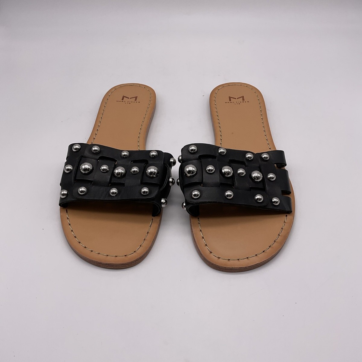 Reanna Flat Slide Marc Fisher Shoes Marc Fisher Ltd Womens