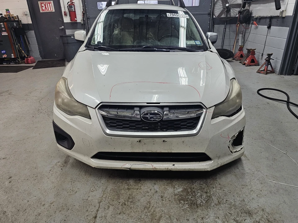 Conjunto de farol esquerdo usado serve: 2012 Subaru Impreza base halogênio L. grau esquerdo - Imagem 3 de 4