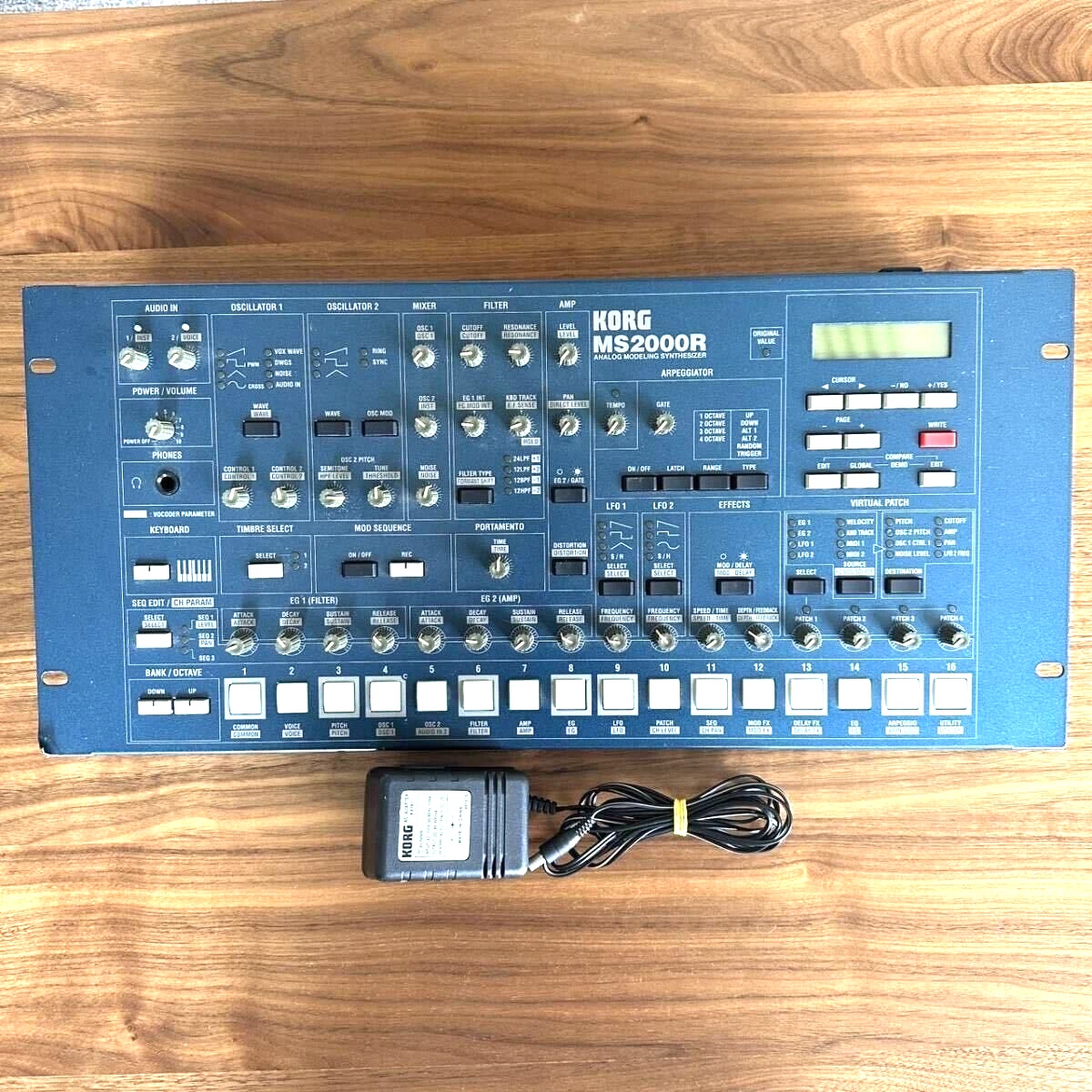 Korg MS2000R Analog Modeling Synthesizer Rackmount Module