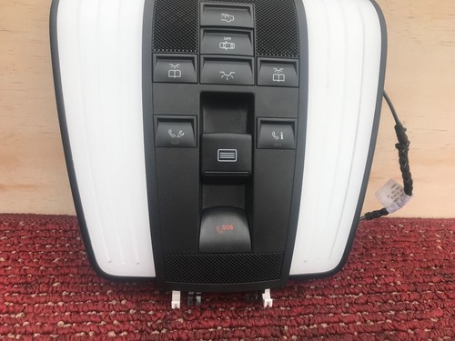 MERCEDES W218 W212 CLS550 CLS63 INTERIOR DOMO LUZ LÁMPARA SOL TECHO INTERRUPTOR OEM - Imagen 4 de 7