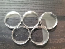 Qty. of(5)~~20mm Acrylic Coin Capsules-Armour Brand 