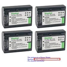 Kastar Replacement Battery for Sony NP-FV50 Sony HDR-CX230 HDR-CX250 HDR-CX260V
