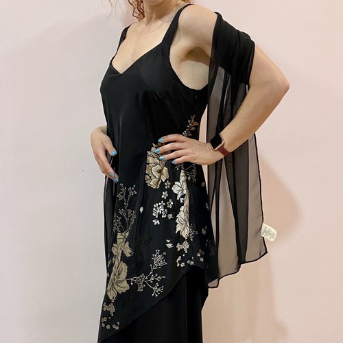 Abito lungo Sartoriale da Cerimonia nero Diana Gallesi Tg. 50 | eBay