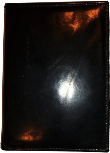Lote de 6 Estuche Pasaporte Tarjetas de Crédito Identificación Piel de Cordero EE. UU. Cuero Pasaporte Cartera Nuevo - Imagen 5 de 12