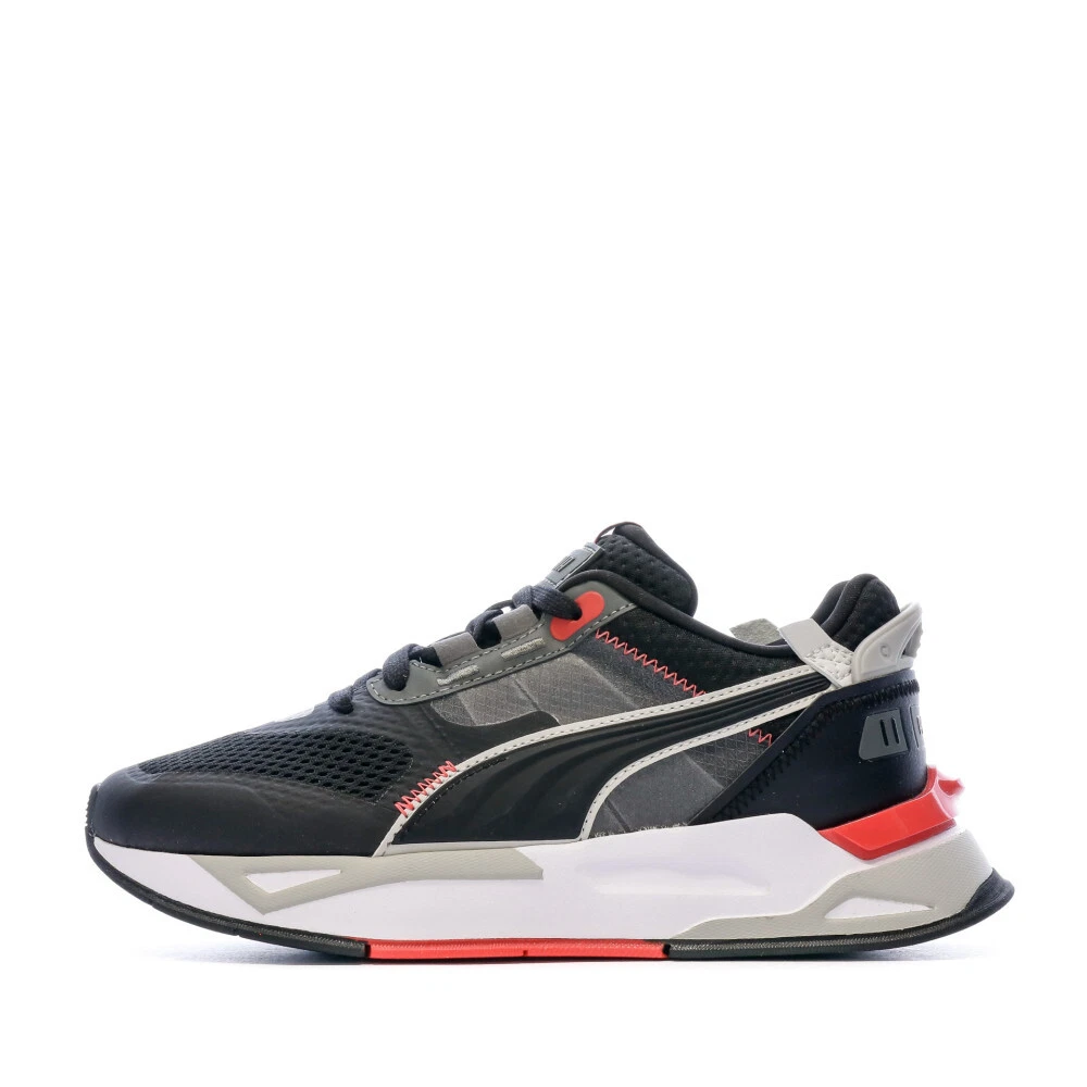 Baskets Noir Rouge Gar on Junior Puma Mirage Sport