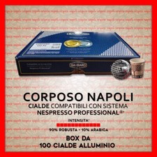 CORPOSO Compatibili Nespresso Professional*: 100 Cialde Alluminio