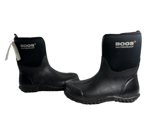 Bogs Portage Botas Negras Aisladas Impermeables Para Hombre Talla 14 78979-001 - Imagen 1 de 17