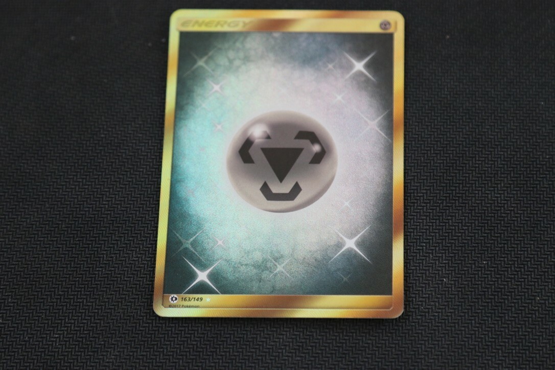 🔥🔥 Metal Energy 163/149 GOLDEN SECRET RARE Sun & Moon Pokemon NM 🔥🔥