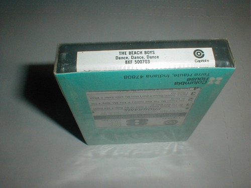 BEACH BOYS Dance Dance 8 Track Tape SEALED 1980 Surf Hot Rod Teen Rock RHONDA - Picture 5 of 7