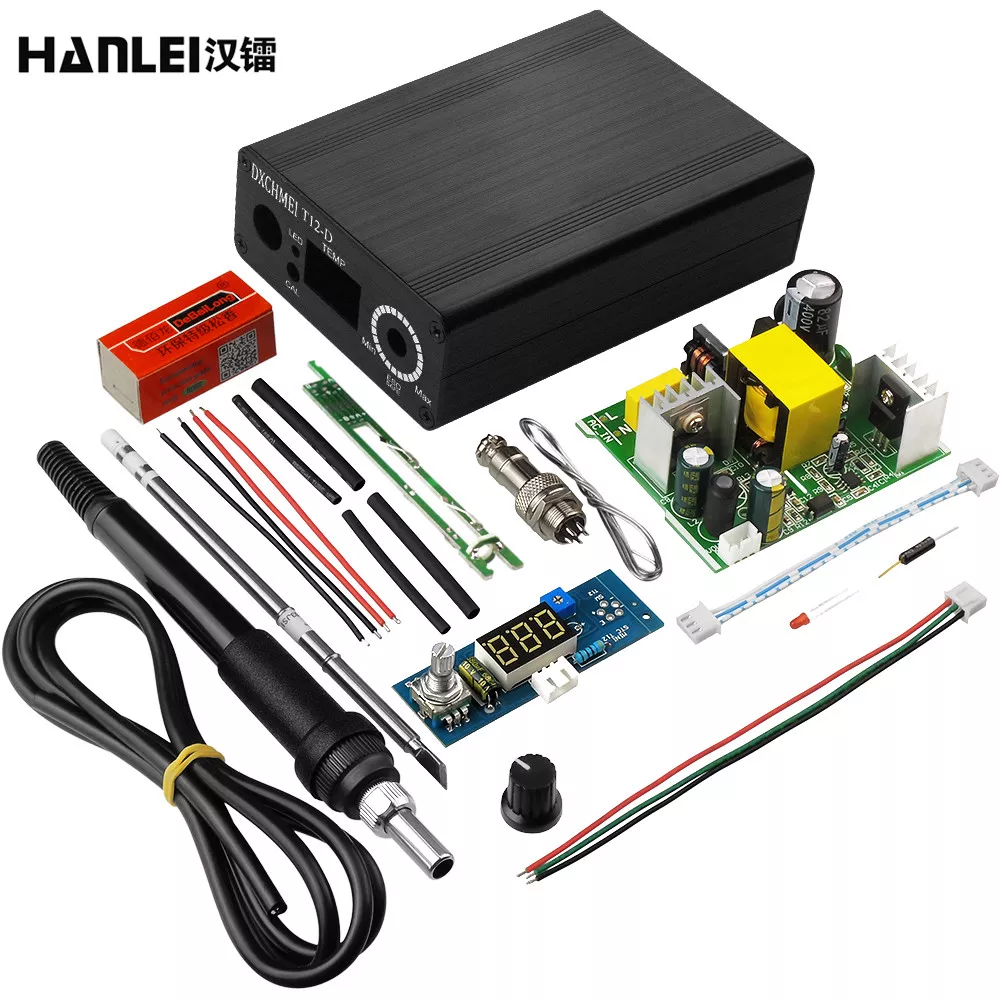 Digital Soldering Iron Station Temperature Controller DIY Kits For
