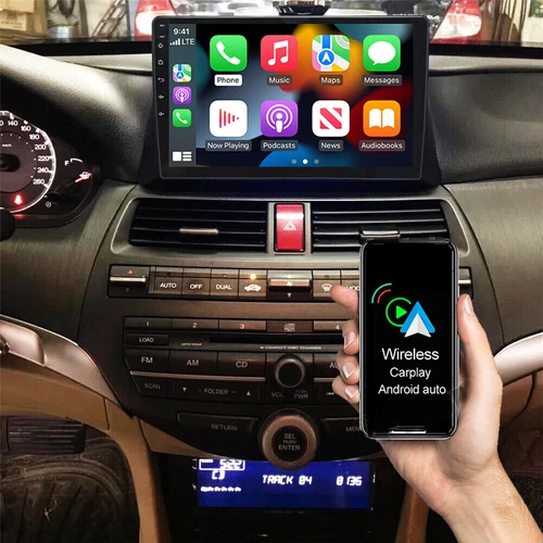 Android 13 Stereo Car Radio GPS WIFI Carplay 10.1" For 2008-2013 Honda Accord - Picture 2 of 19