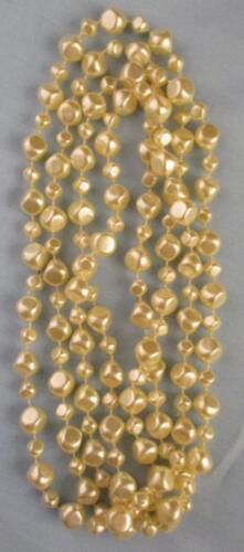 Vtg 1980s Very Long Pearl Necklace Costume Flapper