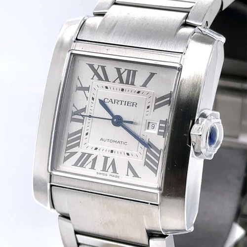 Cartier TANK FRANÇAISE WATCH LARGE MENS WSTA0067 - Brand New