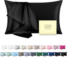 Mulberry Silk Pillowcase for Hair and Skin Standard Size 20"X 26" Pillow Case wi