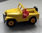 Matchbox Lesney Superfast No72 Standard Jeep Yellow, Black Base, 1970-71