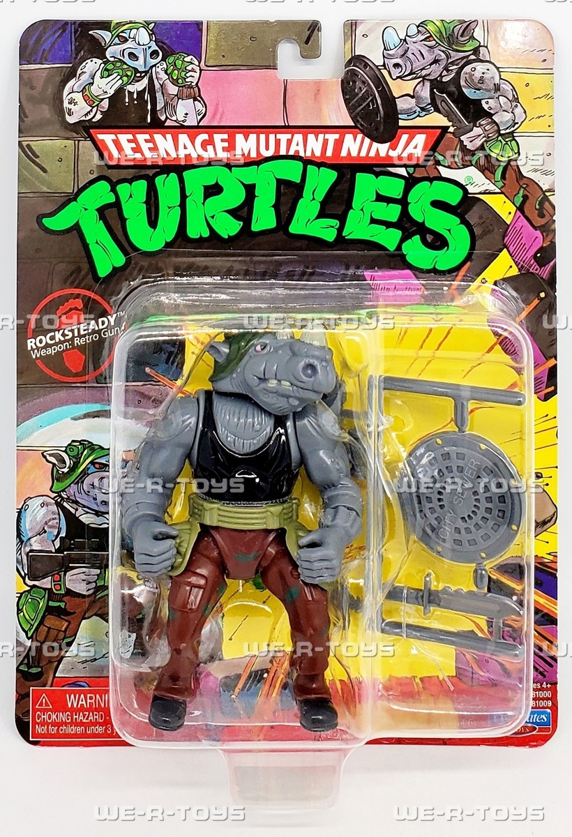Teenage Mutant Ninja Turtles Classic Rocksteady Figure 2022