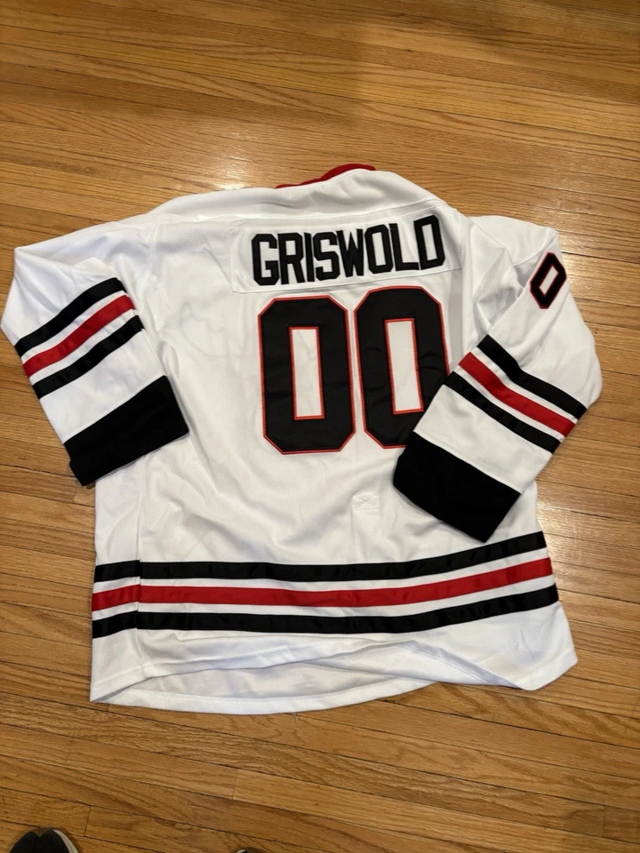 Griswold Christmas Vacation Hockey Jersey Moose Jersey Nation 3XL - Image 4 of 4