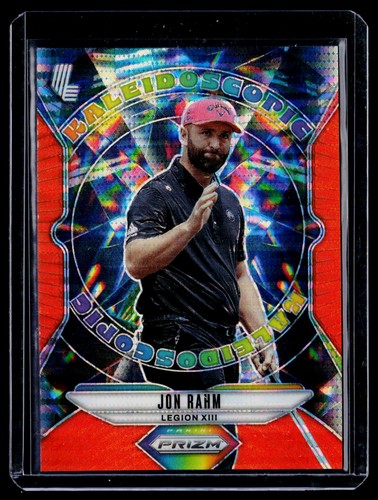 Jon Rahm [Orange Pulsar] #9 2025 Panini Prizm LIV Kaleidoscopic card