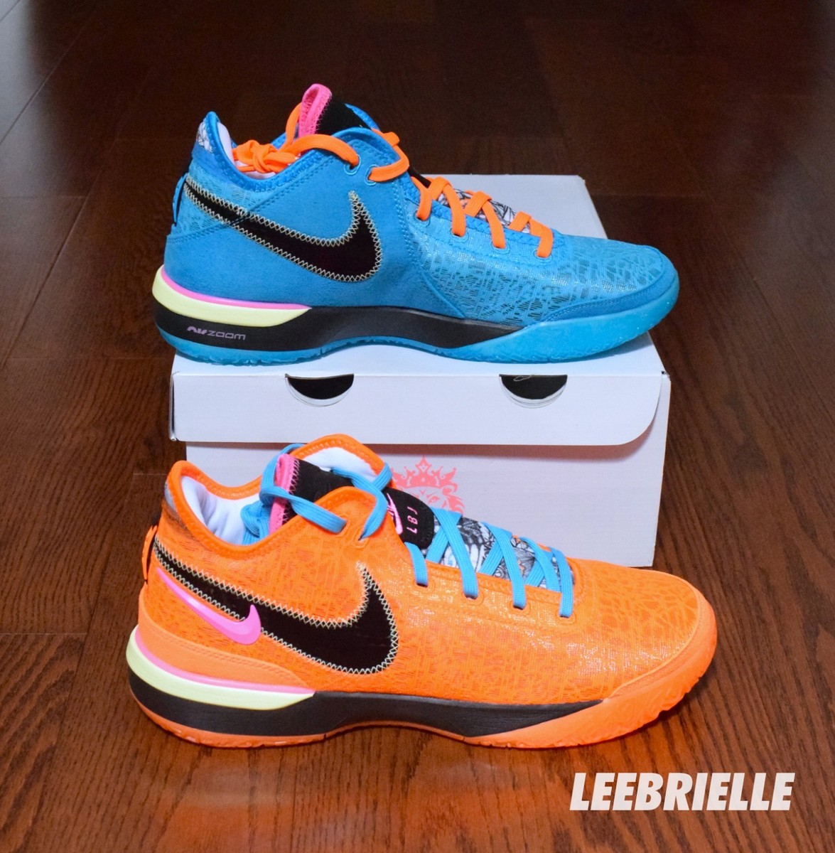 レブロンNXXT Nike Lebron NXXT Gen 'I Promise' Multi-Color Orange Blue