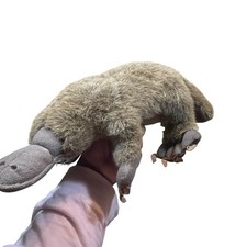 Rare 2001 Vintage Fiesta Platypus Plush Stuffed Animal Brown Platypus Toy 18  