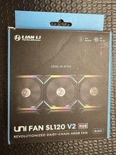 Lian Li UNI FAN SL V2 120mm Case Fan - Black ...