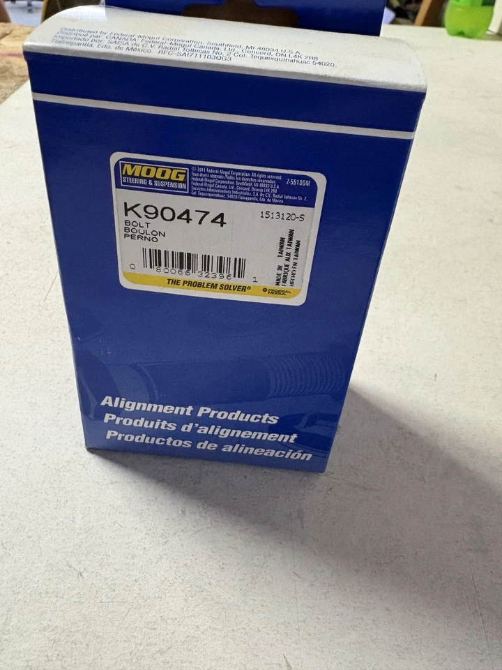 Комплект для выравнивания прогиба Moog K90474 - Изображение 2 из 4