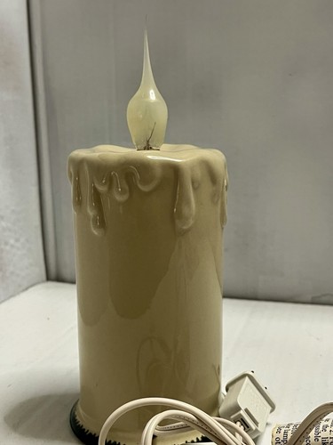 8” Electric “Bless Our Home” Window Candle - Picture 2 of 4