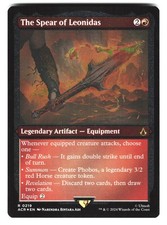 The Spear of Leonidas (Foil Etched) #219 (NM) (Foil) (R) (ACR) Magic MTG