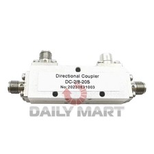 New In Box DC-2/8-20S RF Microwave Broadband Directional Coupler 2-8GHz 20dB 50W