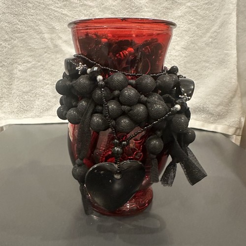 Mystery Jewelry Jar Gothic Alt Maximalist Beads Vintage Estate Lot Gold Silver