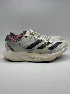 Adidas Men s Adizero Adios Pro 3 GV7067 White Running Shoes Sneakers Size 12.5